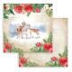 STP Paper Pad 8x8" - Romantic Home for the Holidays