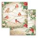 STP Paper Pad 8x8" - Romantic Home for the Holidays
