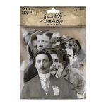 THZ Tim Holtz Ephemera - Idea-Ology Paper Dolls Portraits