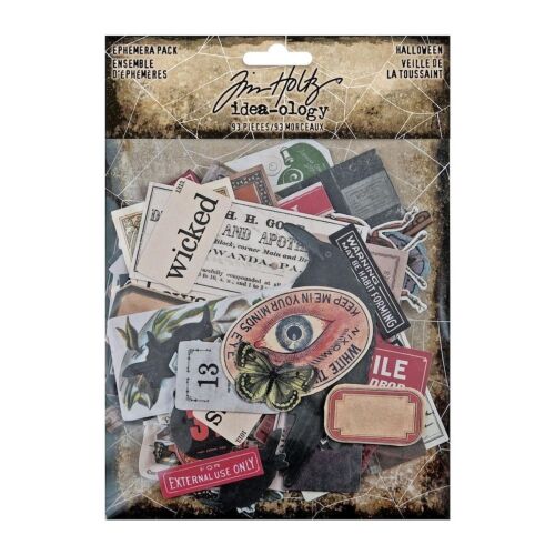 THZ Tim Holtz Ephemera - Idea-Ology Halloween Ephemera Pack