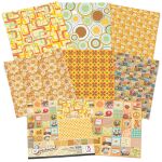 CBL Paper Pad 12x12" - The Seventies Patterns 8BL