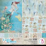 CBL Paper Pad 12x12" - Underwater Love Patterns 8BL