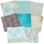 CBL Paper Pad 12x12" - Underwater Love Patterns 8BL
