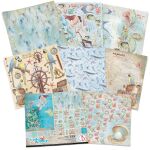 CBL Paper Pad 12x12" - Underwater Love Patterns 8BL