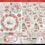 CBL Paper Pad 12x12" - Frozen Roses Patterns 8BL