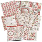 CBL Paper Pad 12x12" - Frozen Roses Patterns 8BL