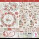 CBL Paper Pad 12x12" - Frozen Roses Patterns 8BL