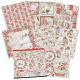 CBL Paper Pad 12x12" - Frozen Roses Patterns 8BL