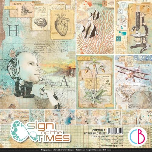 CBL Paper Pad 12x12" - Sign of the Times12BL