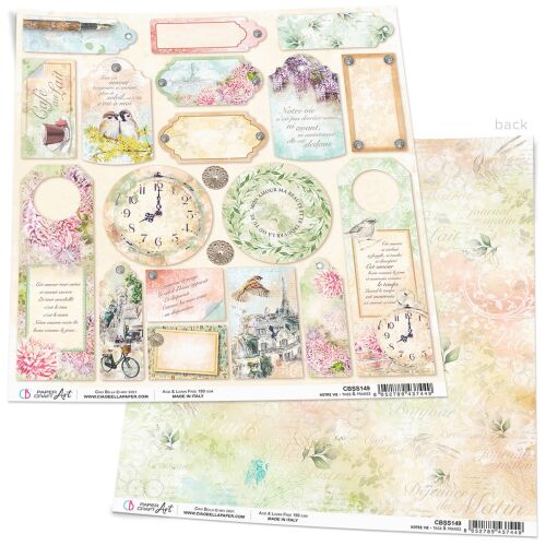 CBL Cardstock - Notre Vie Tags & Frames