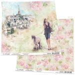 CBL Cardstock - Notre Vie Les rues de Paris