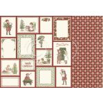 PIO Cardstock - Lets be Jolly Christmas Memories