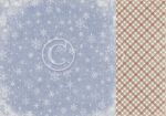 PIO Cardstock - Home for Christmas Holiday Plaid