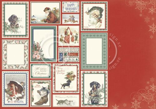 PIO Cardstock - Home for Christmas Merry Christmas