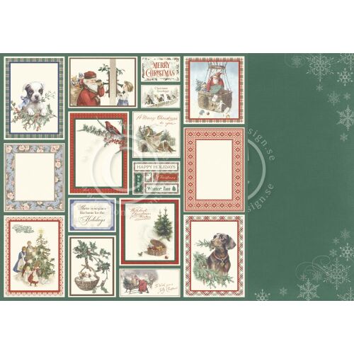 PIO Cardstock - Home for Christmas Happy Holidays