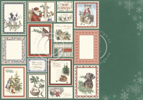 PIO Cardstock - Home for Christmas Happy Holidays