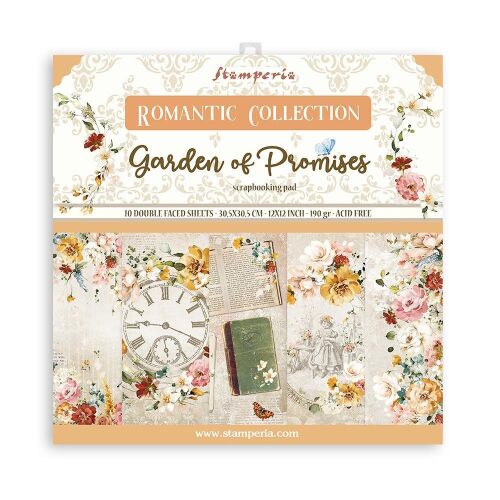 STP Paper Pad 12x12" - Garden of Promises