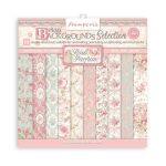 STP Paper Pad 12x12" - Rose Parfum Maxi Background