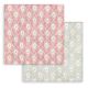 STP Paper Pad 8x8" - Rose Parfum Background