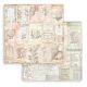 STP Paper Pad 8x8" - Rose Parfum Background
