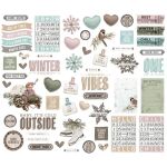 SST Bits & Pieces - Simple Vintage Winter Woods 