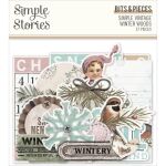 SST Bits & Pieces - Simple Vintage Winter Woods