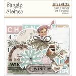 SST Bits & Pieces - Simple Vintage Winter Woods 