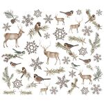 SST Bits & Pieces - Simple Vintage Winter Woods Woodland