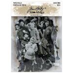 THZ Tim Holtz Ephemera - Christmas Paper Dolls