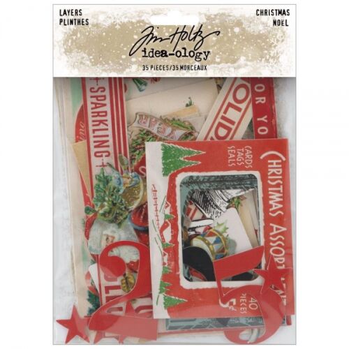 THZ Tim Holtz Ephemera - Layers Christmas