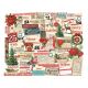 THZ Tim Holtz Ephemera - Idea-Ology Ephemera Pack Christmas