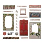 THZ Tim Holtz Ephemera - Idea-Ology Christmas Baseboard