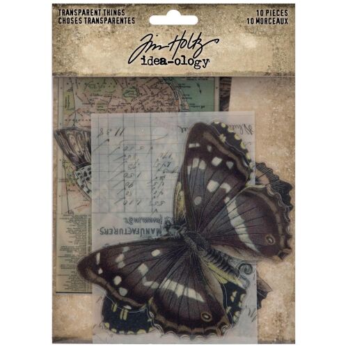 THZ Embellishment - Idea-Ology Transparent Acetate Things