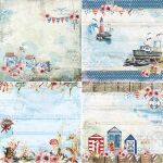 CCL Paper Pack 8"x8" - Seaside Greetings