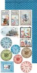 CCL Paper Pack 6"x12" - Junk Journal Set Seaside Greetings