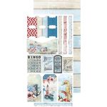 CCL Paper Pack 6"x12" - Junk Journal Set Seaside Greetings
