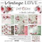 CCL Paper Pack 12"x12"- Vintage Love