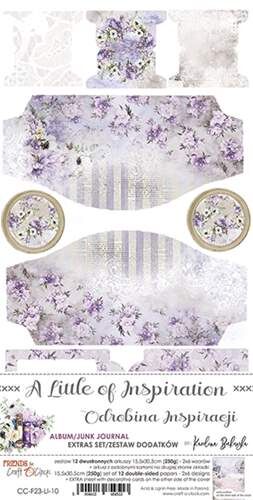 CCL Paper Pack 6"x12" - Junk Journal Set A little of Inspiration