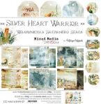 CCL Paper Pack 12"x12" - Silver Heart Warrior