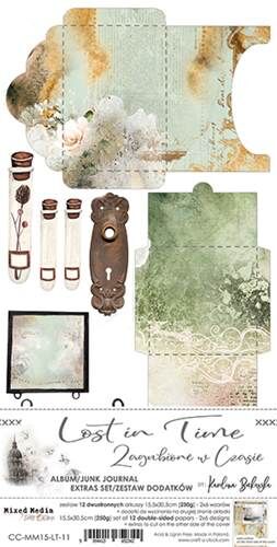 CCL Paper Pack 6"x12" - Junk Journal Set Lost in Time