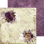 CCL Paper Pack 8"x8" - Plum in Chocolate