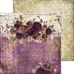 CCL Paper Pack 8"x8" - Plum in Chocolate