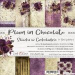CCL Paper Pack 8"x8" - Plum in Chocolate
