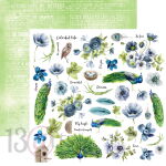 13ARTS Paper Pack 12x12" - Secret Garden