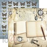 13ARTS Cardstock - Back in Time Around the Clock