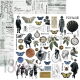 13ARTS Cardstock - Back in Time Retrospection