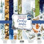 FDC Paper Pack 8x8" - Country Winter