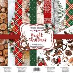 FDC Paper Pack 12x12" - Bright Christmas