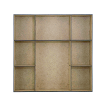 FDC Shadow Box - Blanko Box  #03 30*5*30 cm