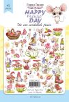 FDC Die-Cuts/Ephemera/Stanzteile - Happy Mouse Day